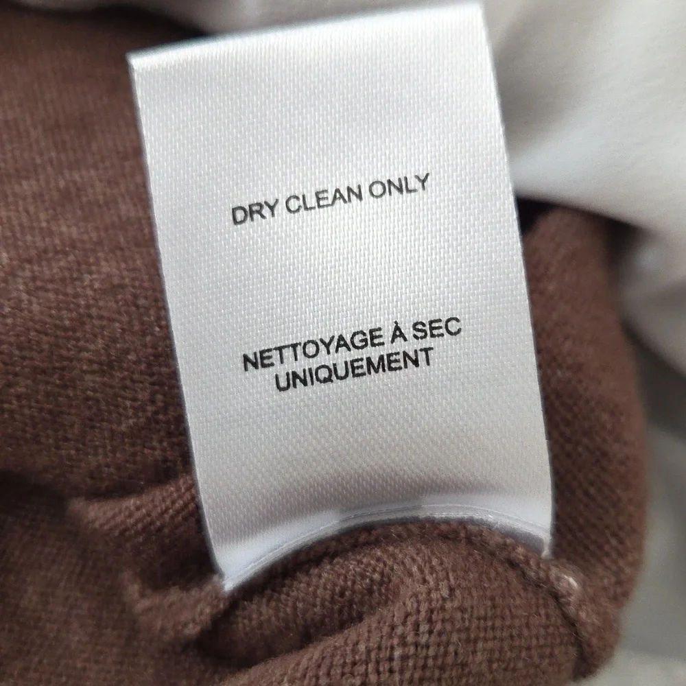 TRUTH Brown Sweater with White Layered Sleeves - Picture 6 of 8